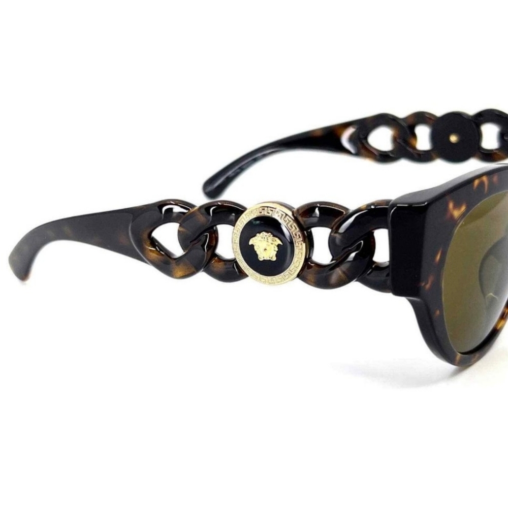 ‼️On SALE ‼️Versace Brown Patterned Sunglasses - Picture 8 of 10